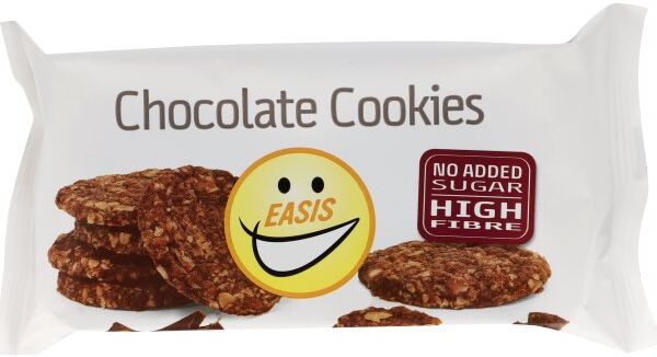 Easis Chokolade Cookies, Uden Sukker, 66 G