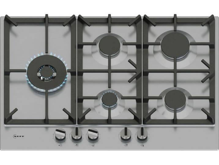 Neff N 70, Gaskochfeld, 75 cm, Edelstahl, T27CIS8N0, ID T27CIS8N0