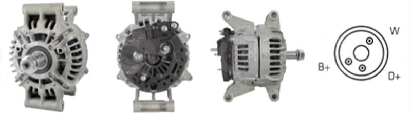 CASCO CAL10533AS Lichtmaschine Generator LiMa 240A 12V