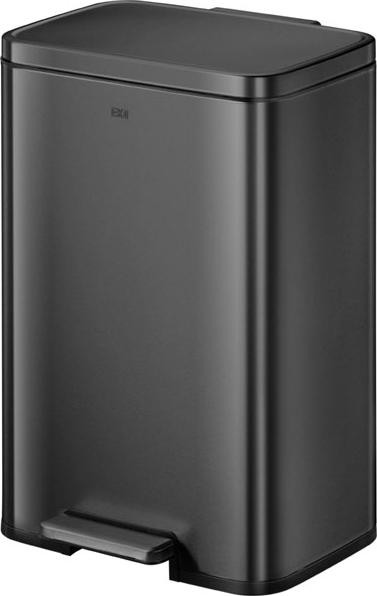 EKO Madison Pedaalemmer 50 liter - RVS - Zwart