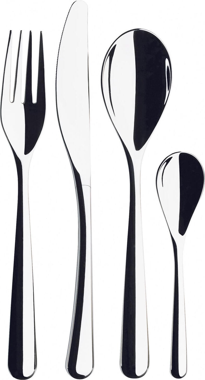 Iittala Piano serviesset van roestvrij staal, 16-delig