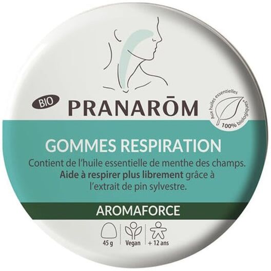 Pranarom Caramelos Respiración Bio 45g
