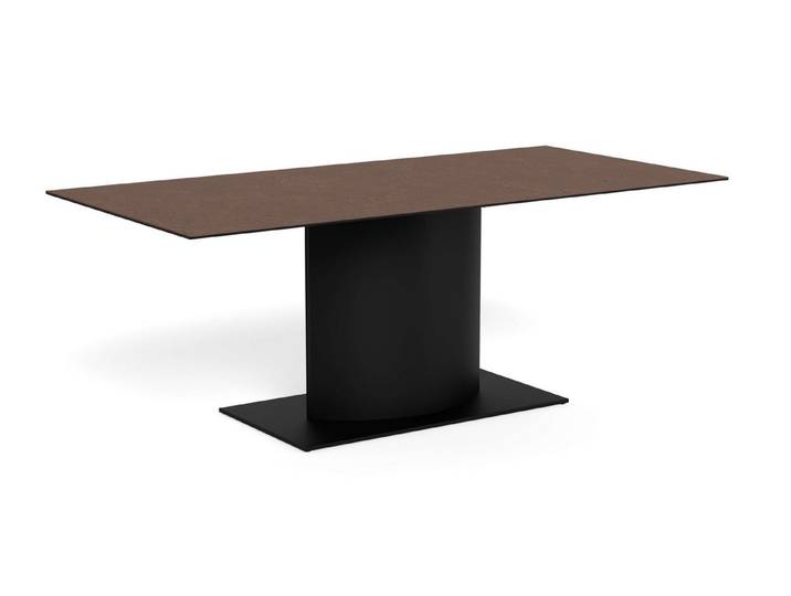 ACTONA GROUP Esstisch Marbella, Speisetisch, Tisch, keramische Tischplatte, 200x100x75.5cm