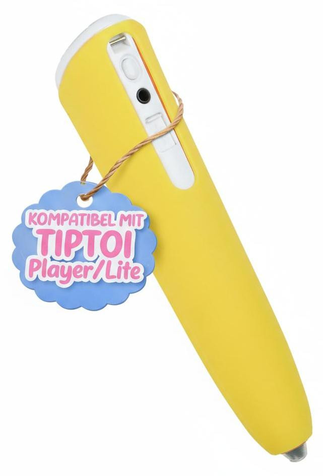 Caseroxx Siliconen hoesje voor de Ravensburger TipToi Player, geel