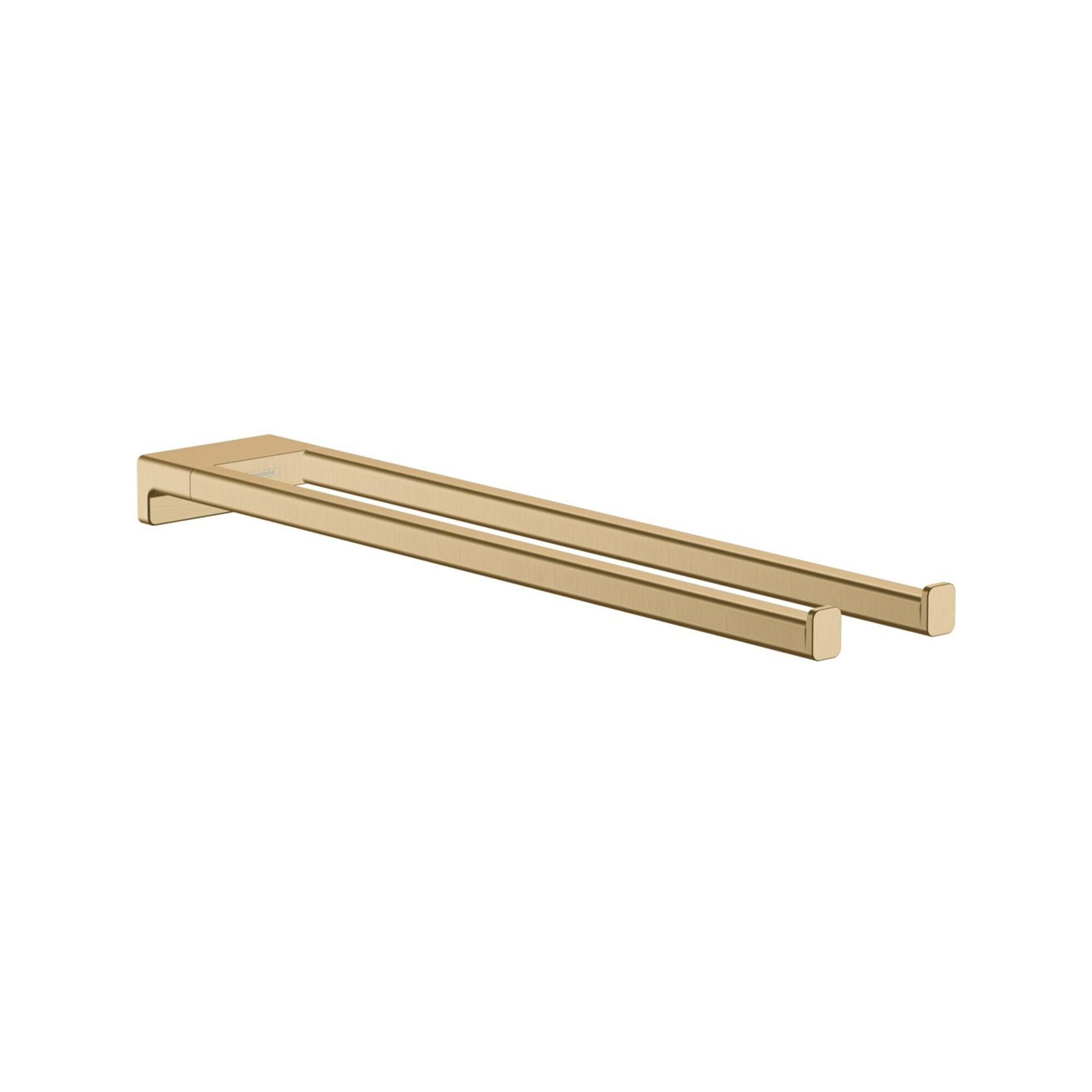 hansgrohe Handtuchhalter AddStoris L 445mm, 2-a., Wd, Met., brush. bron (41770140)