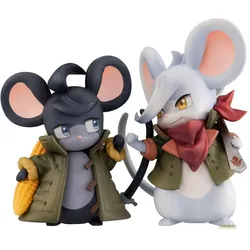 Megahouse Mobile Suit Gundam Iron-Blooded Orphans pack 2 statuetten PVC Orphanchu of Block 3 Mikatsuki & Orga