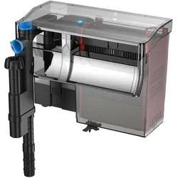 SunSun CBG-800 Hang On Filter Anhängefilter 800 L/h 190 L Aquarium UVC 5 W (190 l, Süsswasser), Aquarium Filter