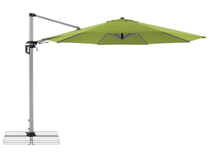 Sonnenschirm Active 370 , grün, Standschirme, Sonnenschirm, Pendelschirm