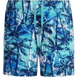 SPEEDO Kinder Badeshorts Boys Digi Printed 13 Watershort, Größe L in Blau Blau