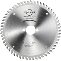 Edessö, Sägeblatt, Kreissägeblatt HW 190x2,6x30 Z56W
