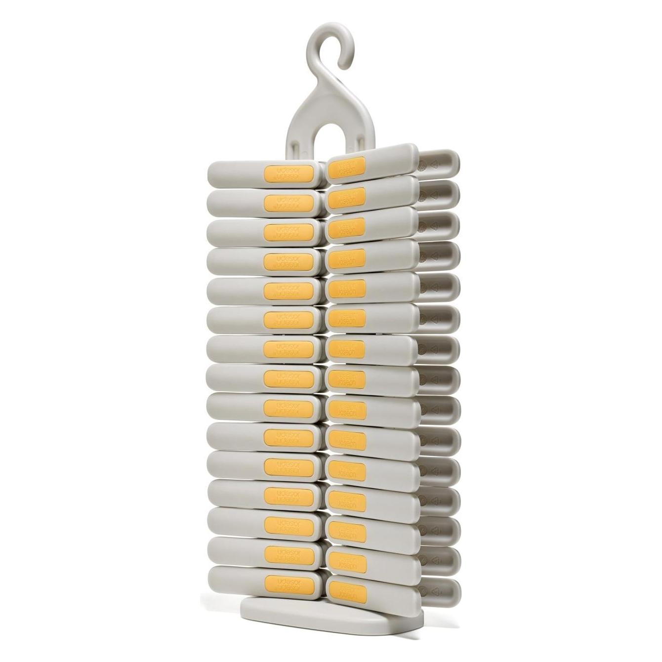 Joseph Joseph 30er Set PegStore Wäscheklammern mit Halterung (5000013)