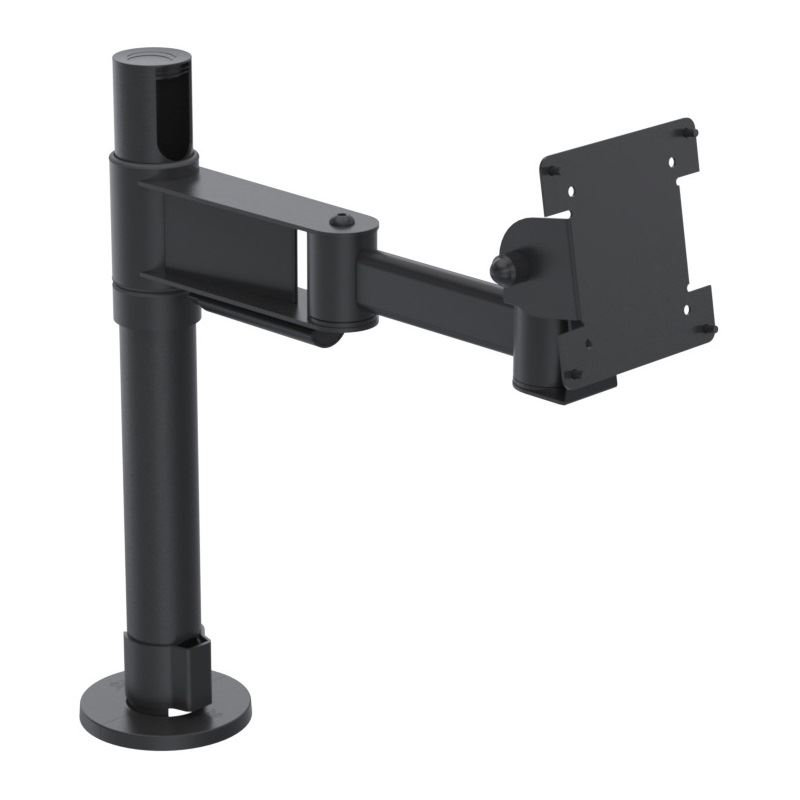 ERGONOMIC SOLUTIONS SPACEPOLE SCREEN MOUNT WITH 300MM ELBOW ARM - BLACK