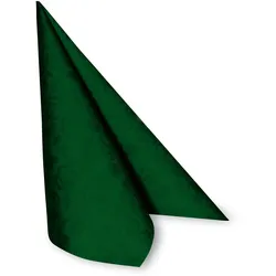 Serviette (PAP-Airlaid) PREMIUM Dekor-R dunkelgrün 40 x 40 cm