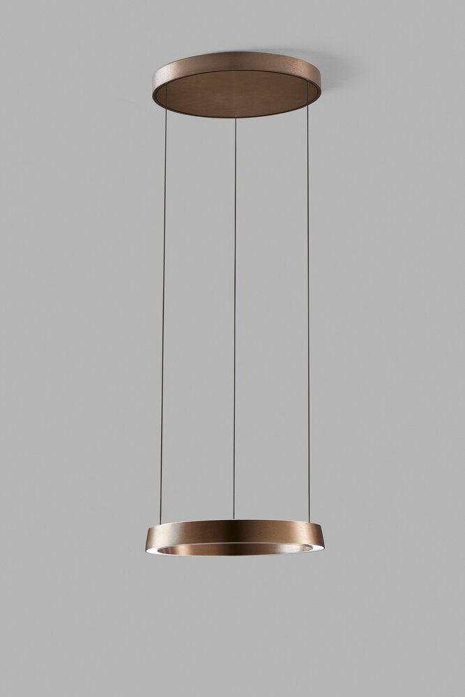 Light-Point LED-Pendelleuchte EDGE ROUND (mit Smart-Tune) 50cm rosegold 270545 5711389705459
