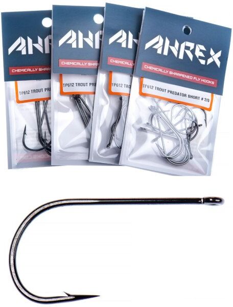 Ahrex Tp612 Trout Predator Streamer Short-6/0