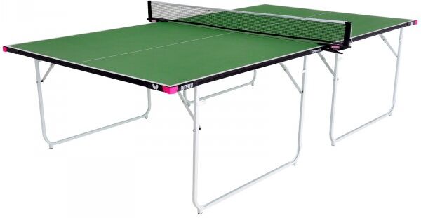 Butterfly Compact 16 Indoor Wheelaway Table Tennis Table Set Green
