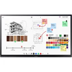 Sharp PN-LA752 Digital Signage Touch Display 190,5 cm 75 Zoll