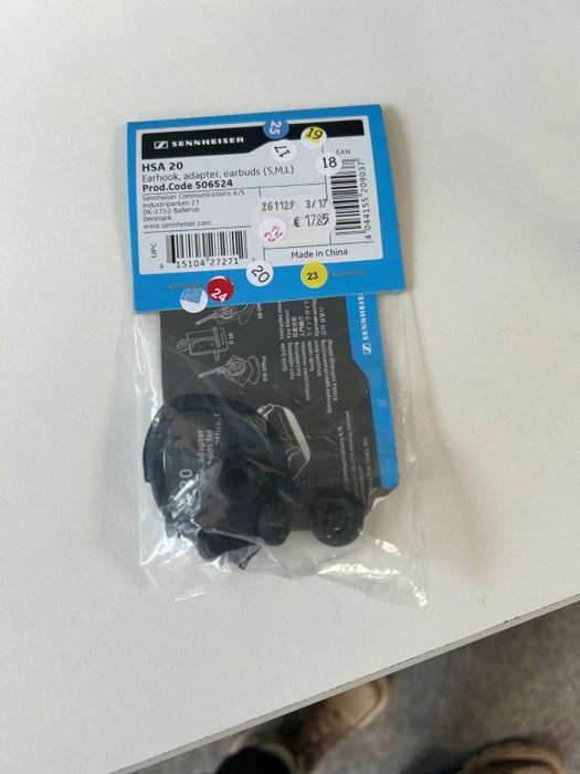 Epos HSA 20 EARHOOK ADAPTOR