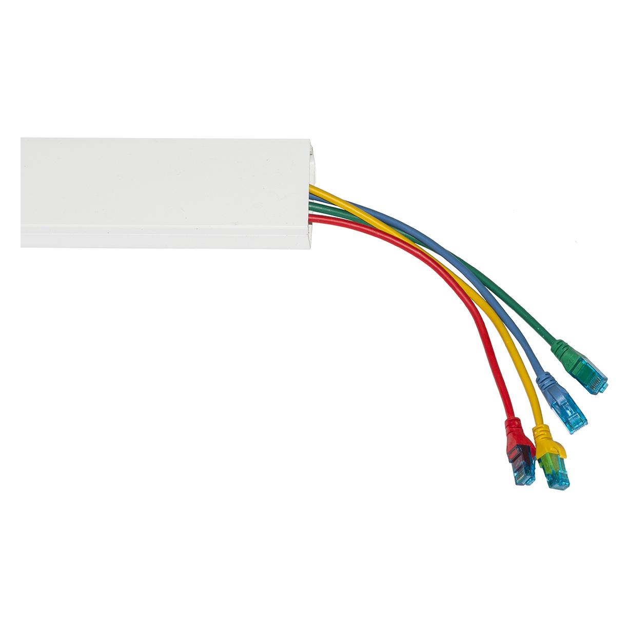 Link canalina passacavi in pvc mm 60x25 (LK60525)