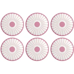 Villeroy & Boch, Tasse, Untertasse Fleur 6 Stück, Rosa, Material: Porzellan (1 x)