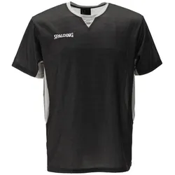 Spalding, Herren, Sportshirt, Referee T-shirt (XS), Schwarz