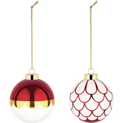 Delight IV Christbaumkugeln, 2 St.