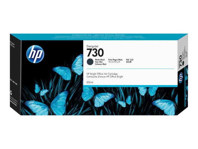 HP Inc. HP Original Druckerpatrone 730 - mattschwarz (P2V71A)