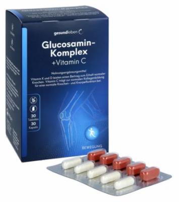 Alliance Healthcare Deutschland GmbH GESUND LEBEN Glucosamin-Komplex+Vit.C Tab.+Kaps. 89,4 g 19408287