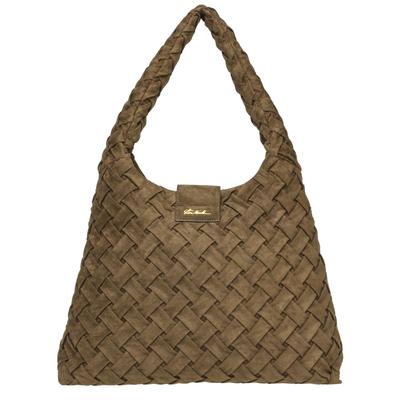 Henkeltasche STEVE MADDEN "STEVE MADDEN Taschen Lederimitat", Damen, Gr. onesize, olive, Lederimitat, Taschen