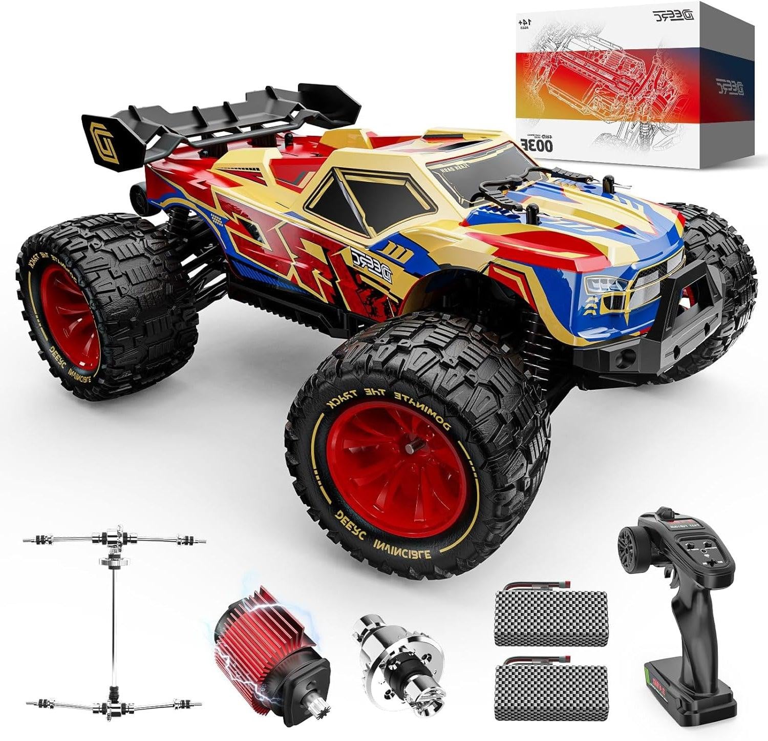 Selius RC Truck 1:14 Schaal Offroad Voertuig met Borstelloze Motor