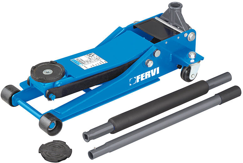 Fervi 0375A Cric a profilo ribassato