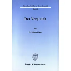 Der Vergleich, Fachbücher von Reinhard Bork