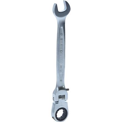Ks Tools GEARplus Gelenk-Ratschenringmaulschlüssel feststellbar, 10mm [Hersteller-Nr. 503.4810]