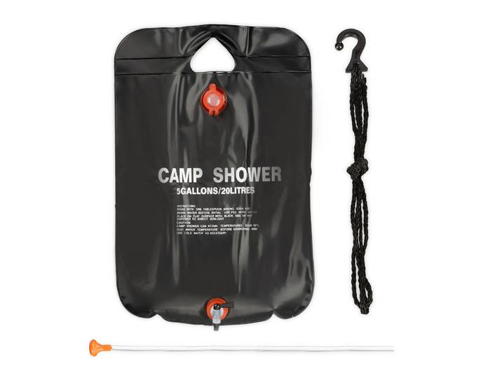 Campingdusche 20L Schwarz