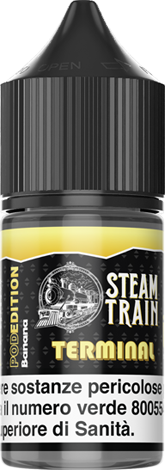 Steam Train Terminal Pod Edition Aroma Mini Shot 10ml Banana Ghiaccio