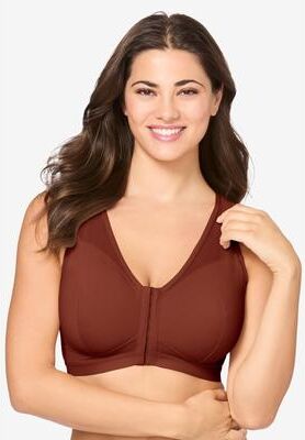 Plus Size Women's The Harper Bra by Leading Lady in Spiced Apple (Size 38 A/B)