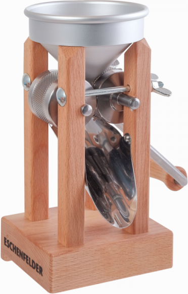 Eschenfelder 1200 Aluminium 150g - Manuelle Kornquetsche mit Walzen aus Edelstahl