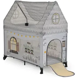 Cangaroo, Reisebett, Reisebett 2 in 1 Spielhaus (60 x 120 cm)