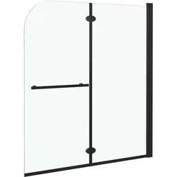vidaXL, Duschkabine + Duschwand, Paconberg (Transparent) (120 cm, 120 cm, 140 cm)
