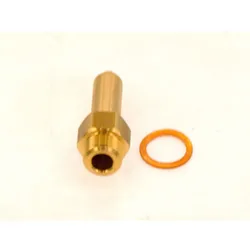 Hauptgasdüse 2,40 mm Bohrung, SW 17, 48 mm lang, Everp