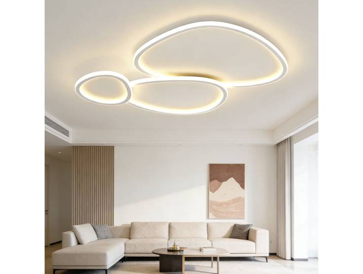 Plafond moderne à LEDs lustre lampe pour salon salle à manger chambre salle d'étude pour enfants balcon décoration de la maison luminaire