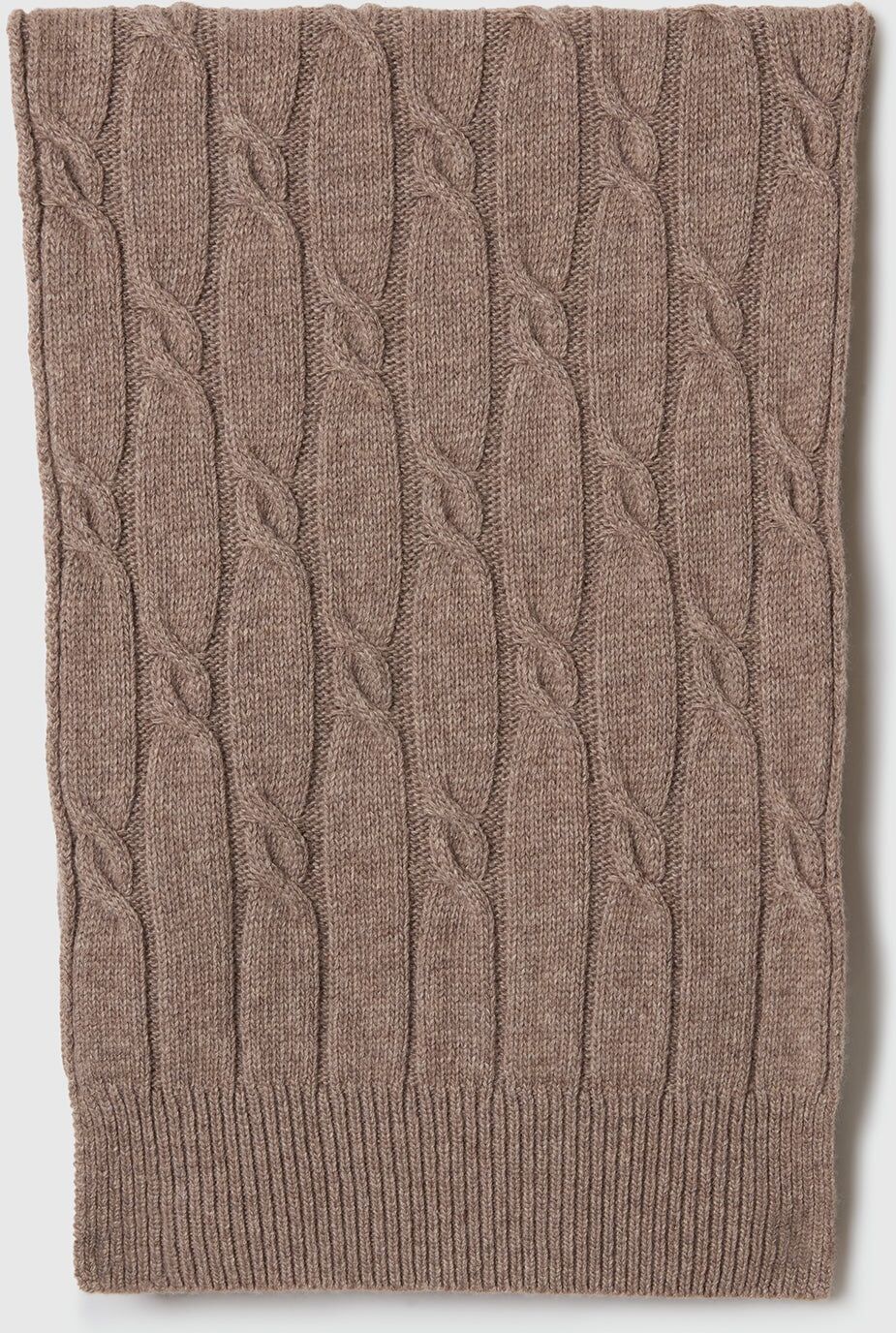 North Sails Zopfstrickschal Fossil melange OS