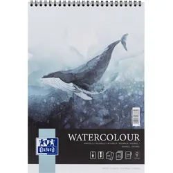 OXFORD Aquarellblock Watercolour DIN A4, 10 Blatt