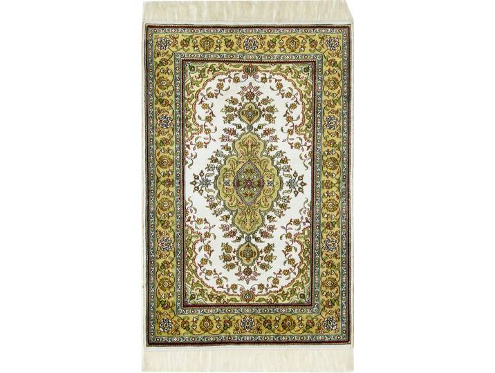 China Seide Teppich 77x121 Handgeknüpft Orientteppich Seide
