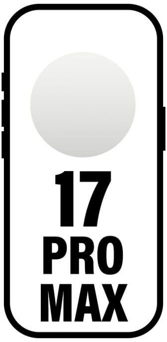 Smartphone Apple iPhone 17 Pro Max 1TB/ 6.9'/ 5G/ Plata