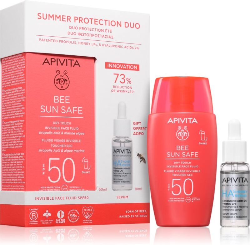 Apivita Bee Sun Safe Summer Protection Duo ensemble pour une belle peau