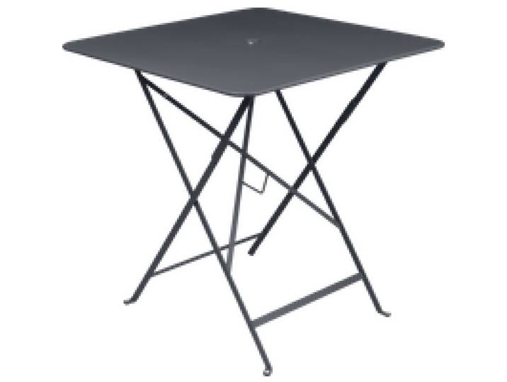 Table Carrée Pliante 71 x 71 cm Bistro en Acier