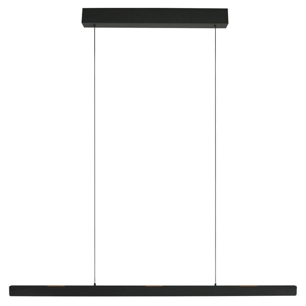 Steinhauer Design hanglamp Fluxy zwart 160 cm
