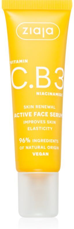 Ziaja Vitamin C.B3 Niacinamide Aktivserum für das Gesicht 30 ml