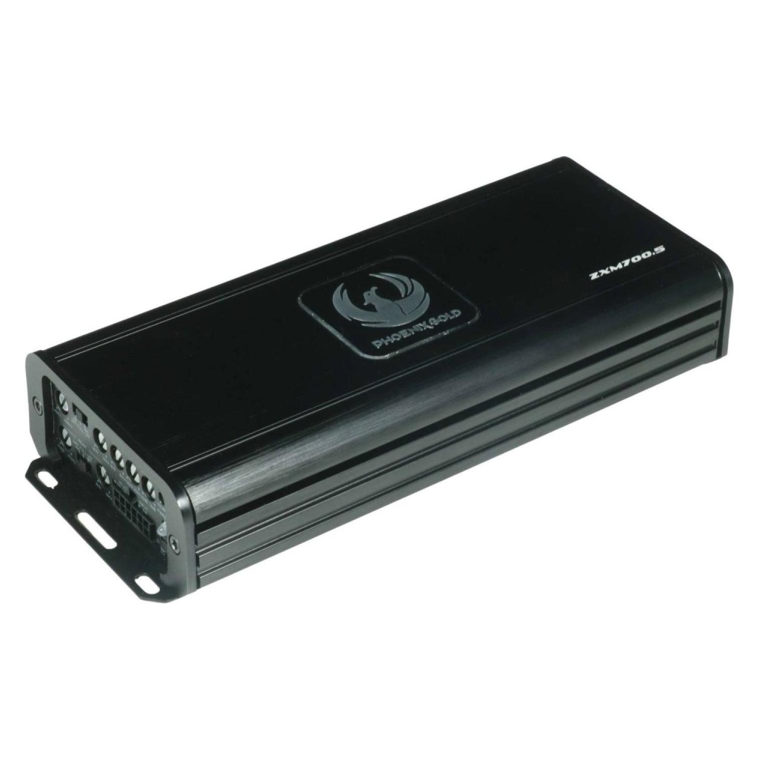 Phoenix gold ZXM700.5 5-Kanal 700 W RMS Miniverstärker (5- Kanal-Verstärker) (ZXM7005)